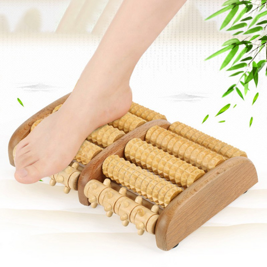 Wooden Foot Massage Roller